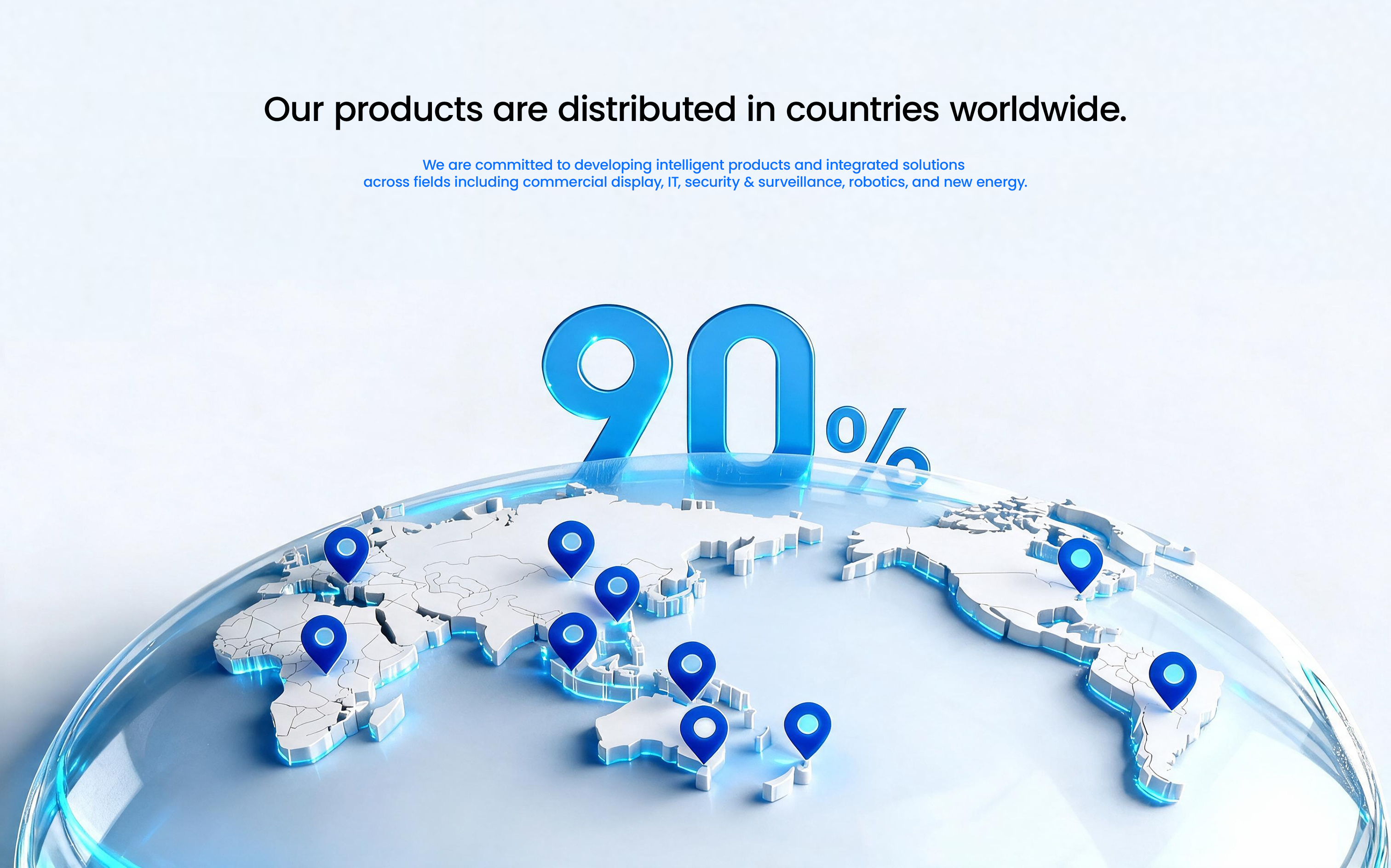 YIDAO global distribution network